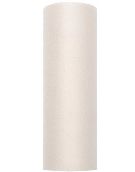 CREMEFARVET Bordløber i Tyl 15 cm x 9 meter