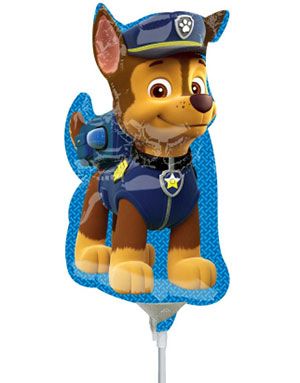 Chase Folieballon 78x58 cm - Paw Patrol
