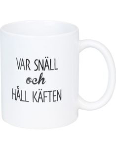 Funny Mug - Hold Kjeften