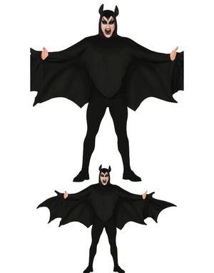 Flagermus Kostume - Strl L/OneSize