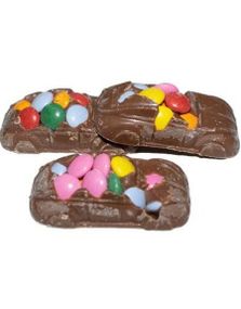 2,2 kg Sjokoladebiler med Sjokoladelinser