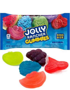 Jolly Rancher Gummies med 5 Forskjellig Smaker 113 gram (USA Import)
