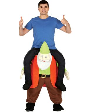 Gnom Piggyback / Ride on Unisex Kostume