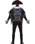 Day of the Dead Bandit Unisex Kostume med handsker og hat
