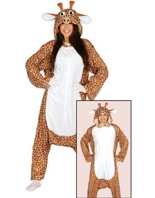 Giraf Kigurumi Unisex Kostume