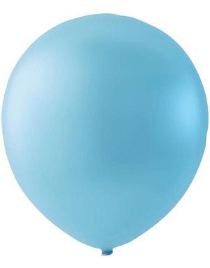 10 stk 27 cm - Baby Blå Balloner