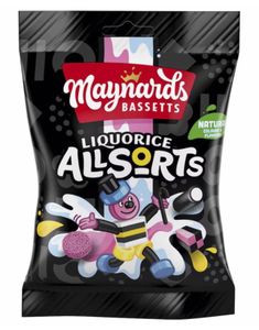 110 gram Maynards Bassetts Liquorice Allsorts / Engelsk Lakridskonfekt