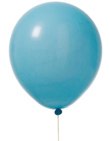 10 stk 30 cm - Lyseblå Balloner