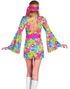Flower Power Lady - Hippiekostume Til Dame
