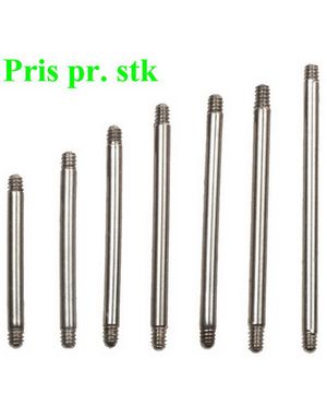 Lige stang til 1,2 mm Kugle