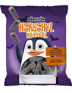 Pose med Toms Heksehyl - Salt Lakrids med Salmiak 130 gram