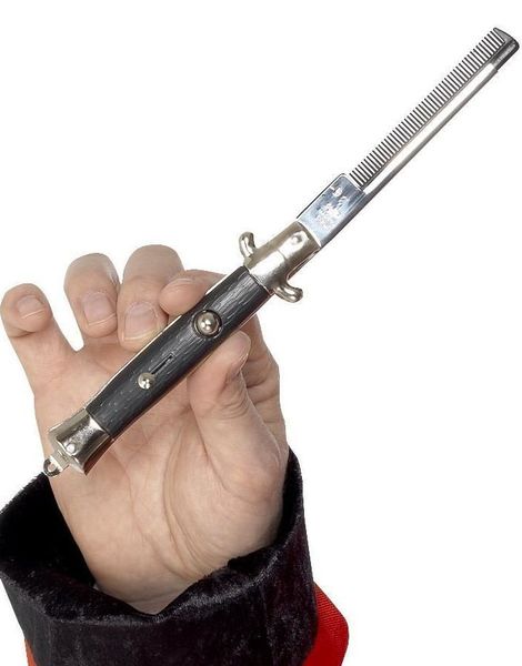 Sprettkniv Hårkam