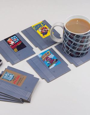 8 stk. Forskellige Licenserede NES Glas Chips