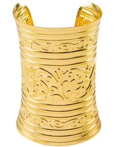 Gudinde / Egyptisk / Romersk - Guldfarvet Manchet-Armbånd