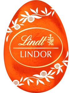 Lindt Lindor Filled Orange Chocolate Easter Egg - Sjokoladeegg med Appelsinfyll 28 gram