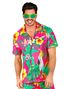 Tropisk Rosa Hawaii Skjorte - L/XL