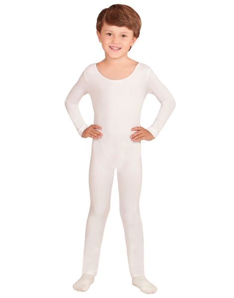 Hvid Bodysuit til Børn med Lange Ærmer