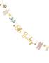 2,5 Meter Babyshower Banner med Tekst og Forskjellige Figurer - Oh Baby