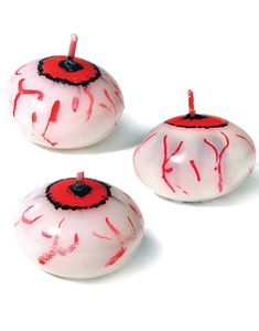 25 stk Flydende Stearinlys - Creepy Eyes