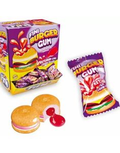 200 stk Fini Burger Tyggegummi