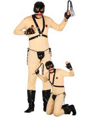 Bondagekostume til Herre 5 Dele