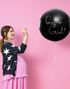 Sort Boy or Girl? Ballon med Pink Konfetti 1 meter