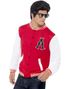 50-talls Collegejakke til Mann - Medium