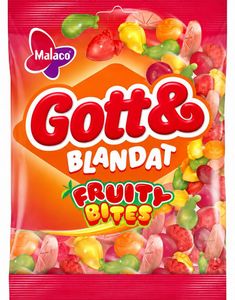 Gott & Blandat Fruity Bites 130 gram