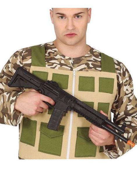 Rifle med Lyd - 59 cm Kostymetilbehør