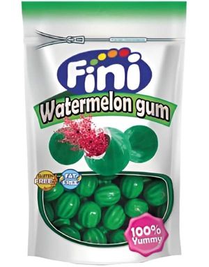 Fini Fruit Salad Gum - Vannmelonformet Tyggegummi 165 gram