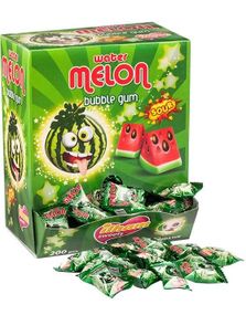 200 stk Ilham Watermelon Gum / Vannmelontyggegummi med Fyll - Hel Eske 920 gram