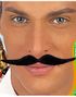 Zorro Inspireret - Sort Overskæg