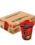 12 stk Nongshim Shin Gourmet Spicy Noodle Cups - Hel Eske 816 gram (Korea Import)