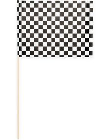 10 stk Racing Papirhåndflagg 20x30 cm