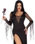 Spooky Beauty - Addams Family Morticia Inspireret Kostume Til Dame