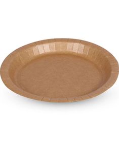 10 stk Miljøvenlige Komposterbare Kraft Papirplader 26 cm