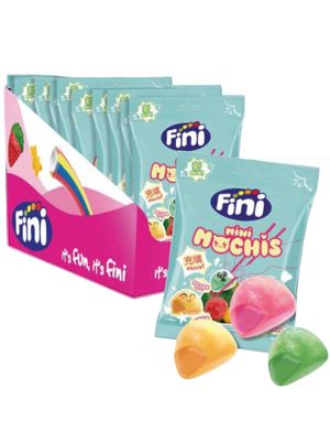10 stk Fini Mini Mochis - Mochi med Fruktsmaker - Hel Eske (Japan)