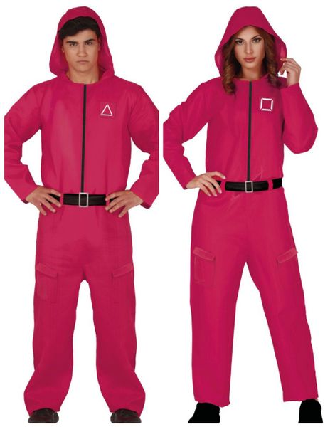 Parkostume - Squid Game-inspireret Jumpsuit Kostume