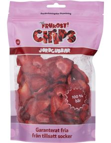 Frukost! Jordgubbar - Pose med Frysetørkede Jordbær 50 gram