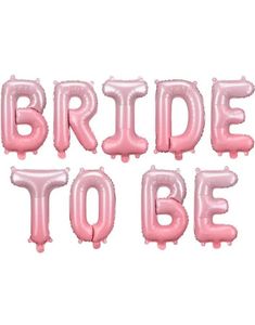 Bride to Be- Rosa Folieballonger 350x45 cm