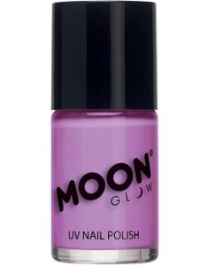 Lilla Pastelfarvet Neon UV/Blacklight Neglelak