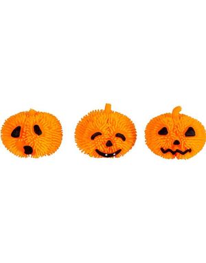 1 st Assorteret Græskar Squishy Ball med Lys