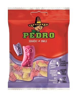 Pedro Owls - Skumslik Med Frugtsmag 80 Gram