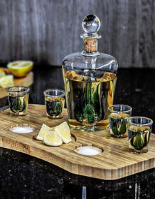 Tequila Decanter/Karaffel Sett