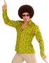 70'er Groovy Vibe Kostumeskjorte til Herre