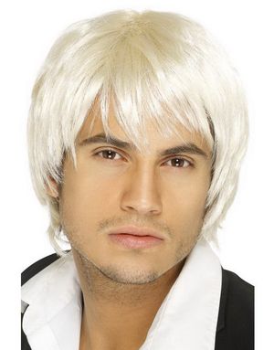 Boy Band Style Paryk - Blond