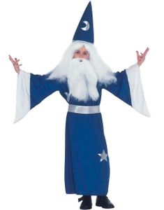 Magiske Merlin Børnekostume