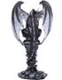 Nya - Gotisk Fairy og Drage Figur 37,5 cm