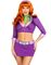 Meddling Cutie Daphne - Scooby-Doo Inspireret Kostume til Dame