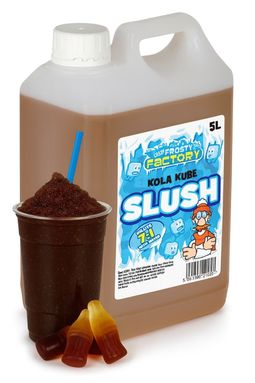 Cola Slush-Konsentrat - 40 Liter Færdig Slush - Crazy Factory